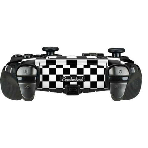 Sneakerhead Checkered PlayStation Scuf Vantage 2 Controller Skin